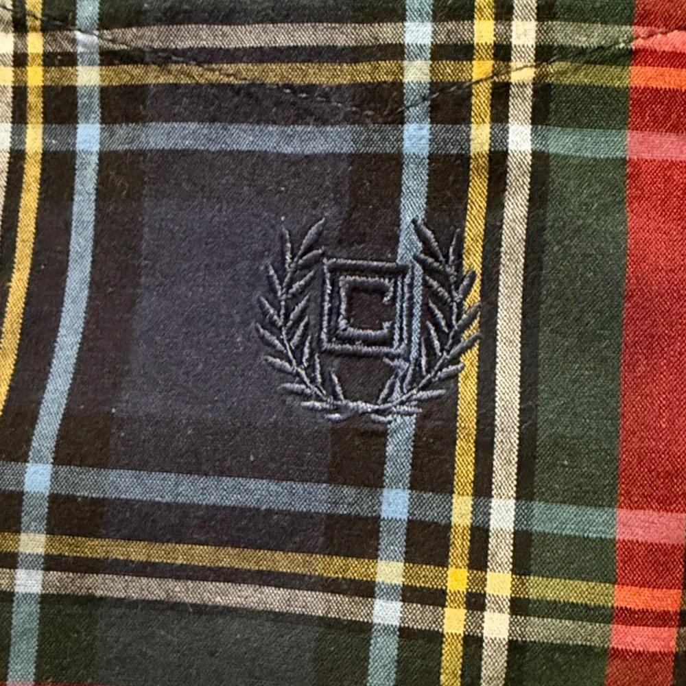 CHAPS Easy Care Plaid Long Sleeved Button Down Shirt XL Great Colors - Picture 4 of 10